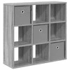 Kabalas su stalčių Pilkas Sonoma 73,5 x 24 x 69,5 cm