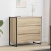 Kabalas su stalčių Sonoma 79 x 36 x 75.5 cm Apdirbta mediena
