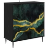Kabalas WIJHE Juodojo ąžuolo 69 x 33 x 76 cm Apdirbta mediena