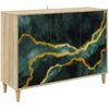 Kabalas WIJHE Sonoma ąžuolo 102 x 33 x 75 cm Apdirbta mediena