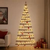 Kabančios Kalėdų eglutės su žaisliukais 210 cm 130 LED