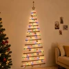 Kabančios Kalėdų eglutės su žaisliukais 210 cm 130 LED