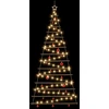 Kabančios Kalėdų eglutės su žaisliukais 210 cm 130 LED