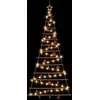 Kabančios Kalėdų eglutės su žaisliukais 180 cm 100 LED
