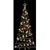 Kabančios Kalėdų eglutės su žaisliukais 150 cm 80 LED