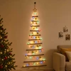 Kabančios Kalėdų eglutės su žaisliukais 150 cm 80 LED