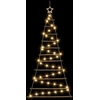 Kabantis Kalėdų medis 150 cm 80 LED Šilta balta