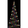 Kabantis Kalėdų medis 180 cm 100 LED Įvairių spalvų