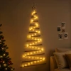Kabantis Kalėdų medis 180 cm 100 LED Šilta balta