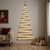 Kabantis Kalėdų medis 210 cm 130 LED Šilta balta
