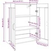 Oppbevaringsskap Amatininkų ąžuolas 69,5 x 34 x 90 cm