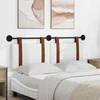 Kabantysis galvūgalis Baltas 150 x 55 x 5 cm Antikinis PU