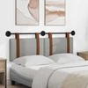 Kabantysis galvūgalis Debesų pilka 150 x 55 x 5 cm Antikinis PU