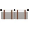 Kabantysis galvūgalis Debesų pilka 150 x 55 x 5 cm Antikinis PU