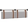 Pakabinamas lovos galvūgalis Debesų pilka Antikinis PU