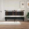 Kabantysis galvūgalis Juodas 190 x 55 x 5 cm Antikinis PU