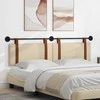 Kabantysis galvūgalis Kreminė 190 x 55 x 5 cm Antikinis PU