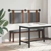 Kabantysis galvūgalis Paprastas Tamsiai pilka 130 x 55 x 5 cm