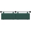 Pakabinamas lovos galvūgalis Tamsiai žalia audinys