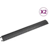 Kabelių apsaugos, 2vnt., juodos spalvos, 98,5cm