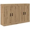 Prikabinama spinta 2 pcs Amatininkų ąžuolas 69,5 x 34 x 90 cm