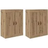 Prikabinama spinta 2 pcs Amatininkų ąžuolas 69,5 x 34 x 90 cm