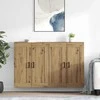 Prikabinama spinta 2 pcs Amatininkų ąžuolas 69,5 x 34 x 90 cm