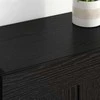 Prikabinama spinta 2 pcs Juodas ąžuolas 69,5 x 34 x 90 cm
