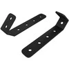 Kabliai 2 vnt. Juoda M5 x 110 mm Geležis