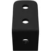 Kabliai 2 vnt. Juoda M5 x 110 mm Geležis