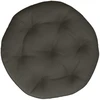 Kaboji pagalvė VIANEN 100% poliesteris Antracito Ø 40 x 10 cm
