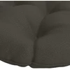 Kaboji pagalvė VIANEN 100% poliesteris Antracito Ø 45 x 10 cm