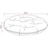 Kaboji pagalvė VIANEN 100% poliesteris Balta Ø 40 x 10 cm