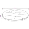 Kaboji pagalvė VIANEN 100% poliesteris Pilka Ø 60 x 10 cm