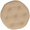 Kaboji pagalvė VIANEN 100% poliesteris Smėlio Ø 60 x 10 cm