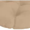 Kaboji pagalvė VIANEN 100% poliesteris Smėlio Ø 45 x 10 cm