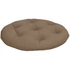 Kaboji pagalvė VIANEN 100% poliesteris Taupe Ø 50 x 10 cm