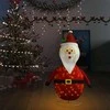 Kalėdinė dekoracija Kalėdų Senelis, 120cm, audinys, LED
