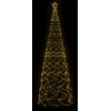 Kalėdinė eglutė, šiltai balta, 1400 LED, 160x500 cm