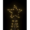 Kalėdinė eglutė, šiltai balta, 500 LED, 100x300 cm