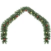 Kalėdinė girlanda 2 vnt. 600 LED Žalia 20 m PVC