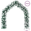 Kalėdinė girlanda Balta 270 cm PVC
