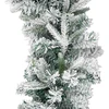 Kalėdinė girlanda Žalia ir balta 270 cm PVC ir PE