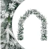 Kalėdinė girlanda Žalia ir balta 270 cm PVC ir PE