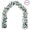 Kalėdinė girlanda Žalia ir balta 270 cm PVC ir PE