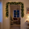 Kalėdinė girlanda Žalia 270 cm PVC 50 LED
