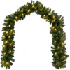 Kalėdinė girlanda Žalia 270 cm PVC 50 LED