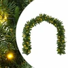 Kalėdinė girlanda Žalia 270 cm PVC ir PE 50 LED
