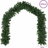 Kalėdinė girlanda Žalia 270 cm PVC ir PE