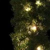 Kalėdinė girlanda 2 vnt. Žalia 20 m PVC 600 LED lemputės